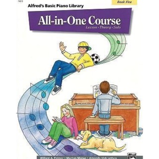 Alfred basic’s All-in-One Course, Book five หนังสือเปียโนAlfred