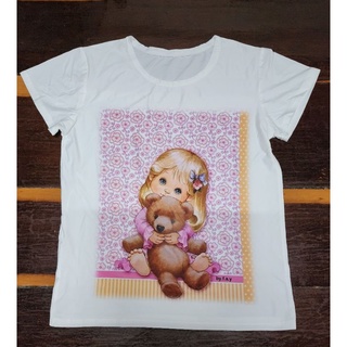 😇 ขายเหมาเสื้อขาวสกรีนลาย คละแบบ 40 ตัวแถม 2 ส่งฟรี 💥