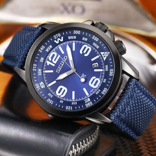 Seiko นาฬิกาข้อมือสายไนล่อนสําหรับผู้ชาย Srpc33J1