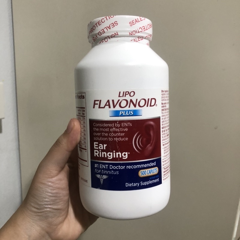 Lipo Flavonoid วิตามินฟื้นฟูประสาทหูเสื่อม Ear Ringing บำรุงหู ลดเสียงในหู Tinnitus