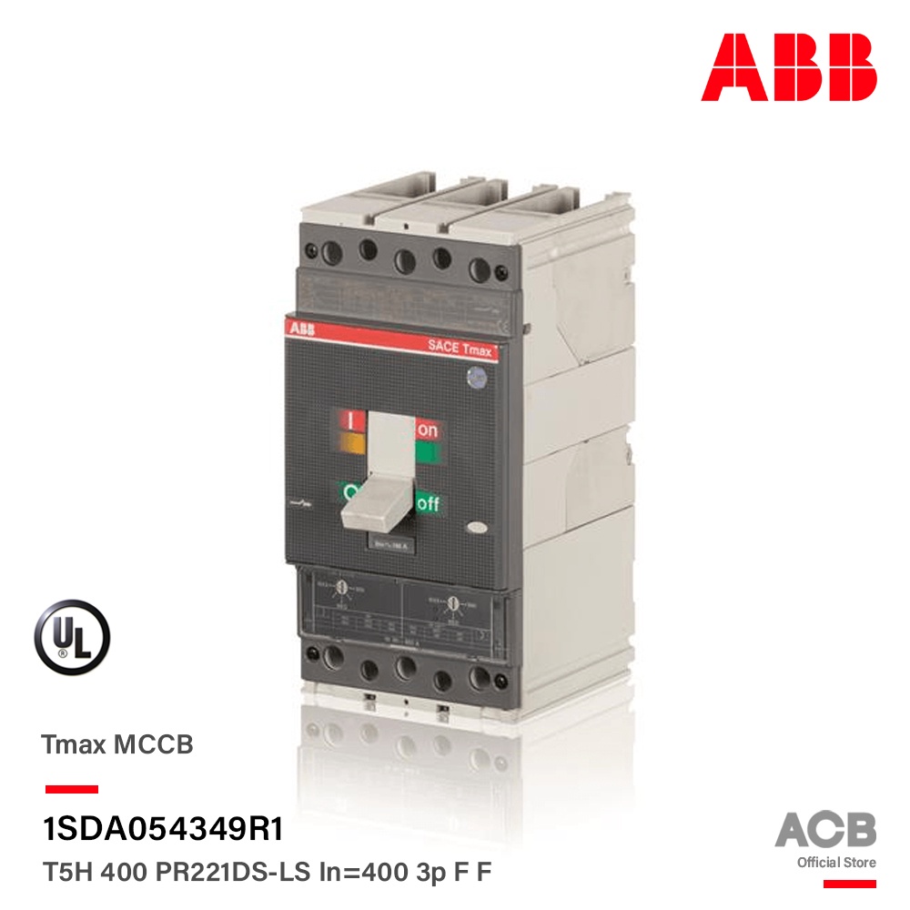 ABB MOULDED CASE CIRCUIT BREAKER 3P 400A 690 VAC 100KA | 1SDA054349 : 1SDA054349R1 | ABB