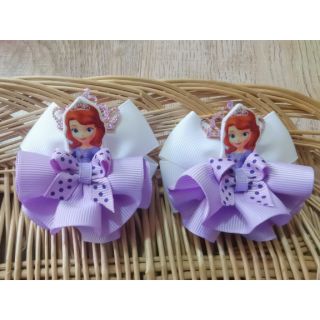 โบว์ติดผมเจ้าหญิงโซเฟียน่ารักมากค่า ราคาต่อคู่คู่ละ 70 บาท