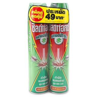 🔥The Best!! ชิลด์ท้อกซ์ แนทเชอ ดี-เลมอนนีน 600 มล. แพ็ค 2 SHIELDTOX NatureGuard Insect Killer Spray D-Lemonene Scent 600