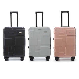 HQ LUGGAGE กระเป๋าเดินทาง ABS ระบบล็อค TSA 4 ล้อคู่ 360 ํ รุ่น 8833