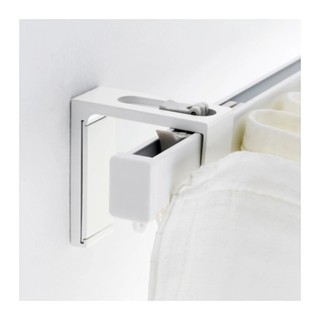 VIDGA ขายึดรางม่านติดผนัง Wall fitting 6 cm / 2 ชิ้น (ขาว)