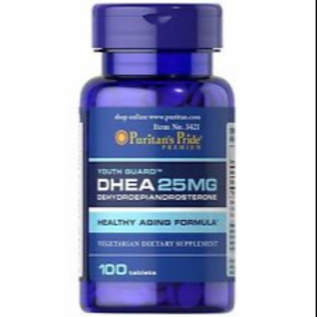 (แท้ แอร์หิ้ว) นำเข้าเมกา ❤ Puritan's Pride DHEA 25 MG 100 Tablets