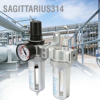 Sagittarius314 เครื่องควบคุมความดันอากาศ กรองน้ํามันหล่อลื่น พร้อมเกจ