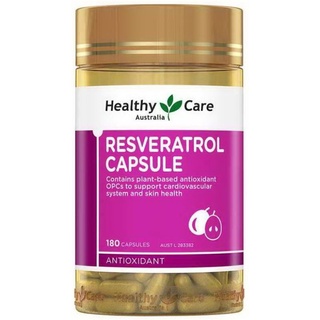 Healthy care Resveratrol 180 capsules