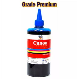 หมึกเติม CANON อิงค์เจ็ท หมึก refill ตรา THE ONE ขนาด 500 ml. สี Cyan จำนวน 1 ขวด เกรด Premium