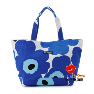 กระเป๋าผ้า marimekko Floral Canvas Tote Bag แท้100%