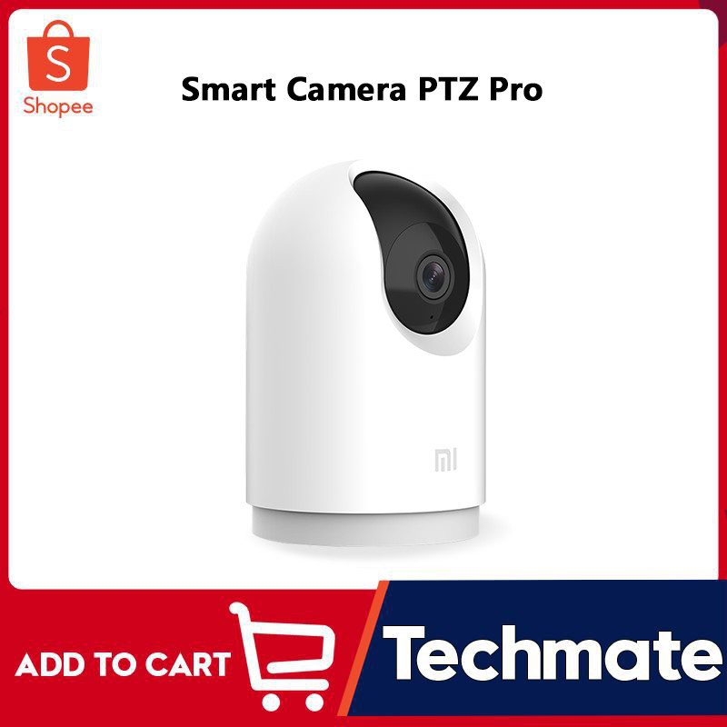ad Xiaomi Smart Camera PTZ Pro 1296p กล้องวงจรปิด กล้อง กล้องวงจรปิดไร้สาย 2K 360 เชื่อมต่อผ่าน