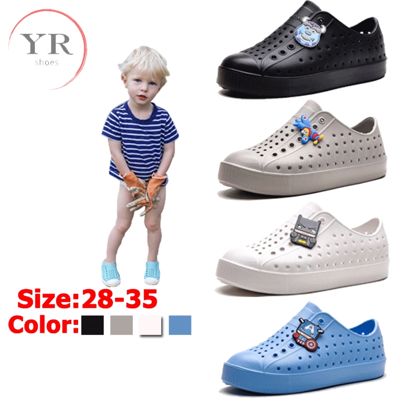 รองเท้า Native เด็ก รองเท้าแตะเด็ก รองเท้าแตะพื้นนุ่มสำหรับเด็ก free จิ๊บบิท