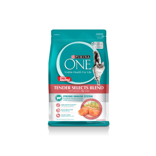 PURINA ONE Tender Selects Blend Salmon อาหารแมว เพียวริน่า วัน 2.7 กิโลกรัม