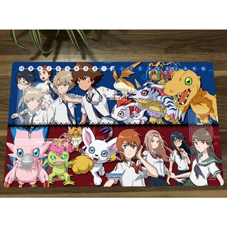 แผ่นรองเมาส์เล่นเกม Digimon adventure Notl playmat Trading card game Food DTCG GCC Food Mouse pad table desk pad TCG Gaming Play Food Mouse pad