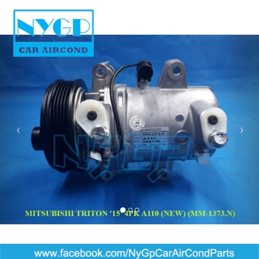 MITSUBISHI TRITON 15 4PK A110 (ใหม่) COMPRESSOR MM-1373.เอ็นวายจีพี