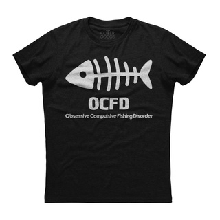 【🔥🔥】เสื้อยืดลําลอง ผ้าฝ้าย 100% แขนสั้น คอกลม พิมพ์ลาย Ocfd Obsessive Compulsive Fishing Disorder สําหรับผู้ชาย