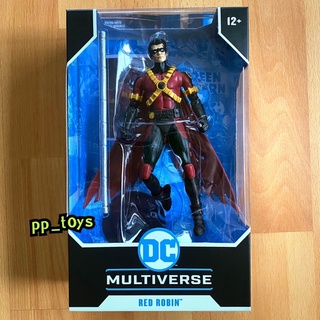 Mcfarlane Red Robin DC Batfamily 7” โมเดลเรดโรบิ้น