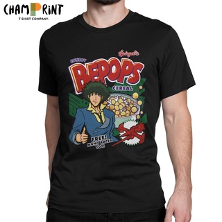 ผู้ชาย &amp;#39; s เสื้อยืด คาวบอย Bebop Streetwear เสื้อยืดลําลอง ผ้าฝ้าย แขนสั้น ลายการ์ตูนอนิเมะ มังงะ เสื้อยืดคอกลม มาให