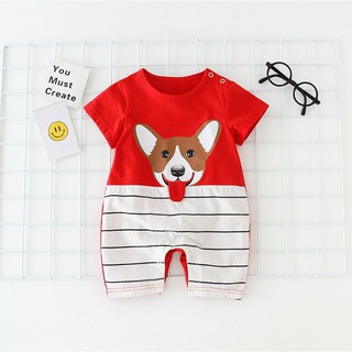 Body suit แขนสั้น สวมใส่สบาย ลายน่าร๊ากกก