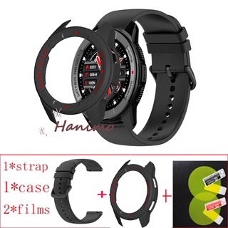 Xiaomi Mibro Watch X1 เคส PC แข็ง เคสสมาร์ทวอทช์ กรอบป้องกัน กันชน เคสกระจกนิรภัย ป้องกันหน้าจอ Mibro X1 สายนาฬิกา ซิลิโคน อุปกรณ์เสริม