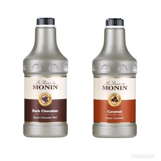 MONIN DARK CHOCOLATE SAUCE AND CARAMAL SAUCE 1.89L