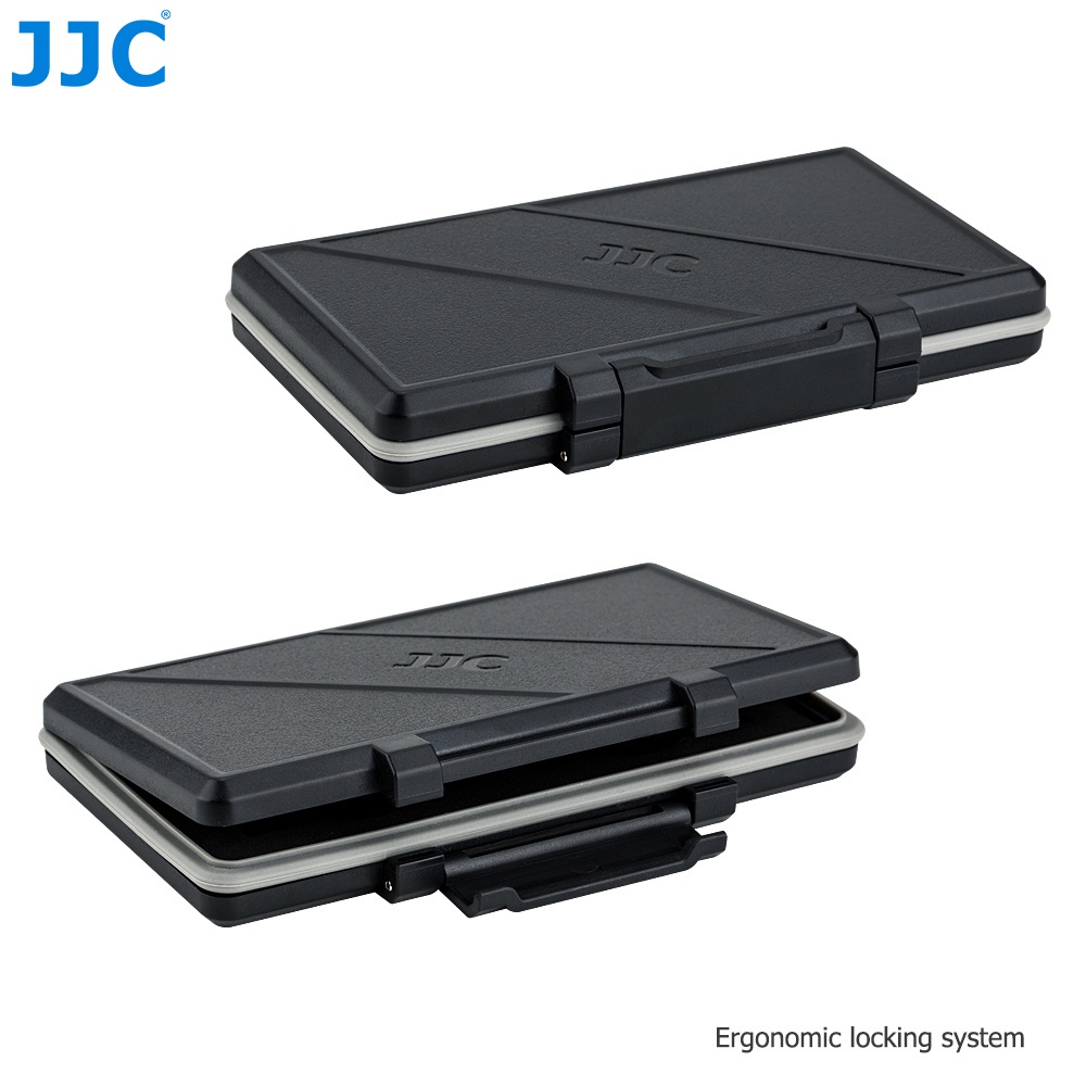 JJC กล่องใส่ SD Card กล่องเก็บการ์ดหน่วยความจำ Micro SD SDXC SDHC XQD CF CFexpress Type A B Nintendo Switch NS การ์ดเกม M.2 2280 SSD