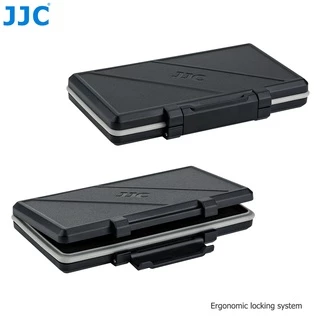 JJC กล่องใส่ SD Card กล่องเก็บการ์ดหน่วยความจำ Micro SD SDXC SDHC XQD CF CFexpress Type A B Nintendo Switch NS การ์ดเกม M.2 2280 SSD