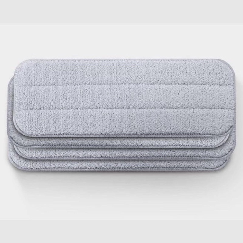 ชุดผ้าเช็ดทําความสะอาดทดแทน 4 ชิ้นสําหรับไม้ถูพื้น Xiaomi Deerma TB500