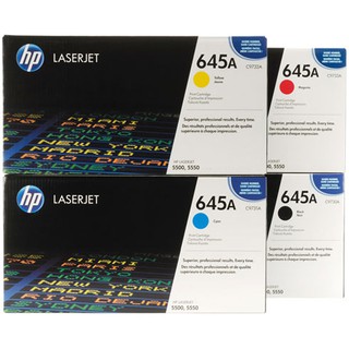 HP 645A (C9730 / C9731 / C9733 / C9732) Original Black and Colour Toner Cartridge Pack