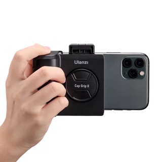 ULANZI CG01 CapGrip II Handheld Selfie Grip with Bluetooth Remote Control Phone Shutter for Smartphone Photography