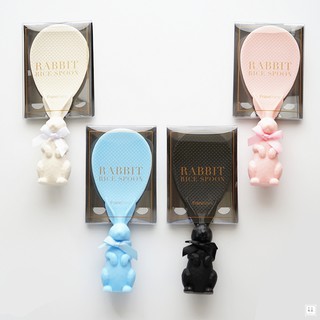 🚚 พร้อมส่ง ทัพพีตักข้าวกระต่าย Rabbit Rice Spoon by FrancFranc Japan 🇯🇵 สินค้าแท้