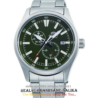 แท้💯% นาฬิกาข้อมือ Orient Sport Mechanical, สายเหล็ก รุ่น RA-AK0402E