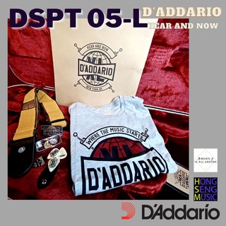 COLLECTION Daddario SET เสื้อ T-shirt อย่างดี made in USA พร้อม สายสะพาย และ Pick collection เข้าชุด กับเสื้อ ลิขสิทธิ์