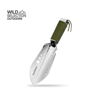 พลั่ว พกพา Naturehike  Multi-functional outdoor hand shovel silver NH20GJ001