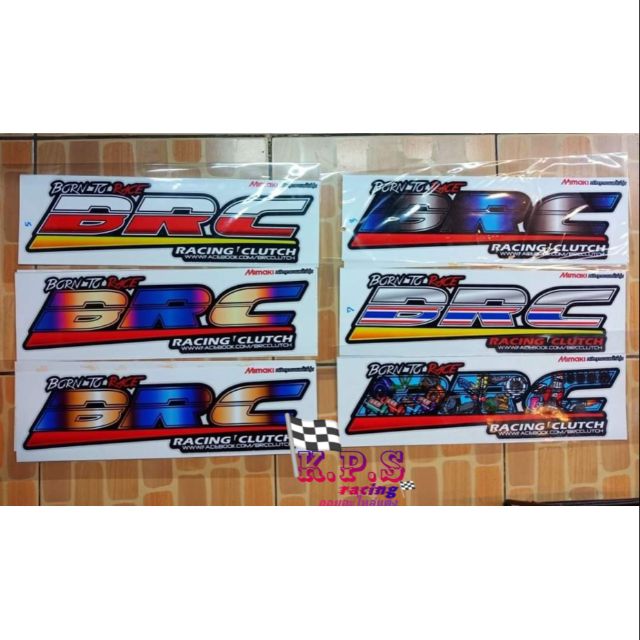 สติ๊กเกอร์ BRC คู่ล่ะ 79บาทครับ