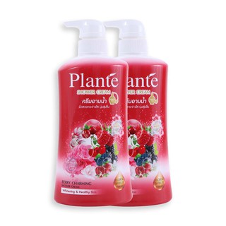 ราคาพิเศษ!! แพลนเต้ ครีมอาบน้ำ กลิ่นเบอร์รี่ ชาร์มมิ่ง ขนาด 500 มล. แพ็คคู่ Plante Shower Cream Berry 500 ml Twin Pack