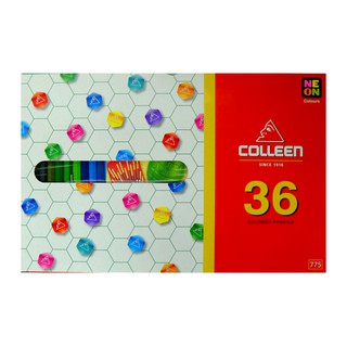 สีไม้ยาว 36 สี ตรา Colleen No.775 Coloured Pencils