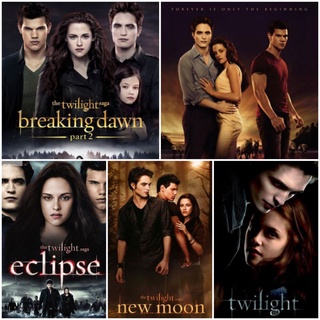 [DVD HD] แวมไพร์ ทไวไลท์ ครบ 5 ภาค-5 แผ่น Vampire Twilight Collection #แพ็คสุดคุ้ม (ดูพากย์ไทยได้-ซับไทยได้)