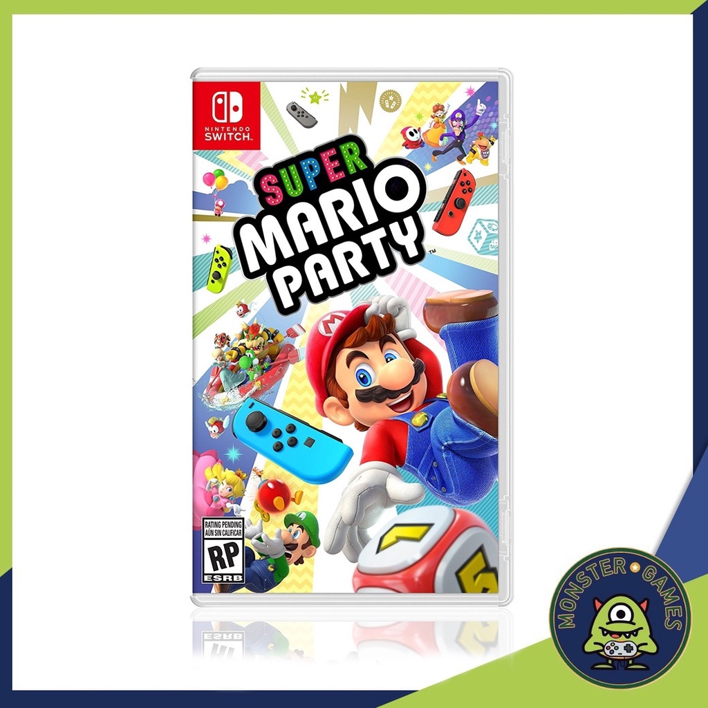 Super Mario Party Nintendo Switch Game แผ่นแท้มือ1!!!!! (Mario Party Switch)(Super Mario Party Switch)