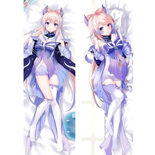 พร้อมส่ง ปลอกหมอน ลายเกม Genshin Impact Sangonomiya Kokomi Dakimakura ขนาด 150*50 ซม. สําหรับตกแต่งเตียง กอด