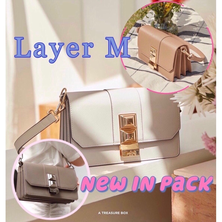 💓โค้ดลด 1,000฿ ☁️🍬 Layer M 4 สี⚡️ ✨ New  in pack 🦖Atreasurebox