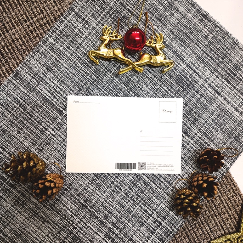 NEW ❤️ Postcard โปสการ์ดลายไทย โปสการ์ดลาย มโนราห์ นางรำ ชุดไทย โปสการ์ด Thailand Manora - รูปที่ 2