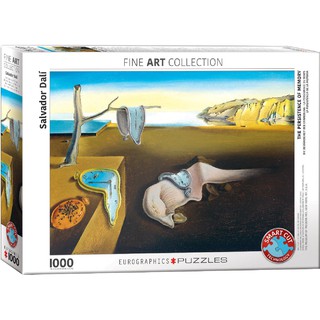 THE PERSISTENCE OF MEMORY (Dalí) - จิ๊กซอว์ 1000 pc PUZZLES EUROGRAPHICS Museum Art