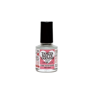 TAMIYA 76617 TAMIYA Matte Varnish (10ml) น้ำยาเคลือบเงาทามิย่าแท้ แบบด้านสูตรน้ำ model