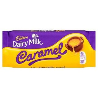 (ถูกสุดๆ) แคดเบอรี่แดรี่มิลค์คาราเมล 120 กรัม/Cadbury Dairy Milk Caramel 120g แพ็คเร๊ว🎉🎉