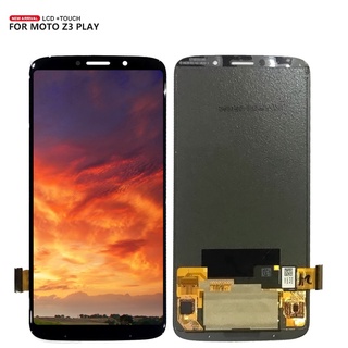 ชุดประกอบหน้าจอสัมผัส LCD สําหรับ Verizon Motorola Moto Z3 Play XT1929 XT1929-17