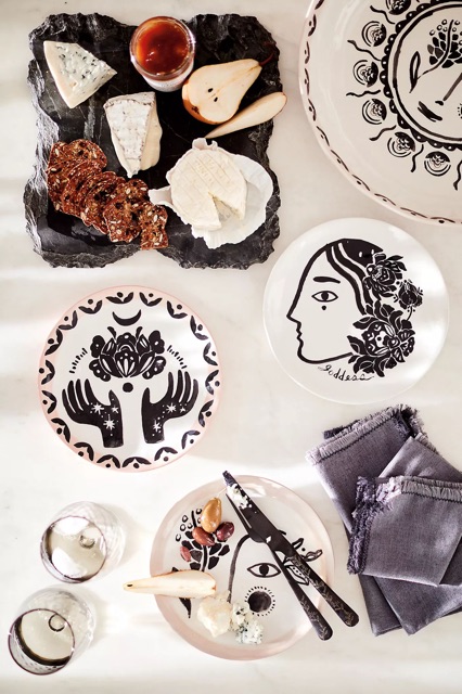 จานเซรามิค Anthropologie | Hestia Dessert Plate