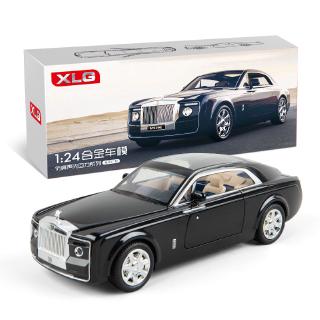 ของเล่นโมเดลรถ 1 / 24 Scale Rolls-Royce sweptail Alloy Diecast