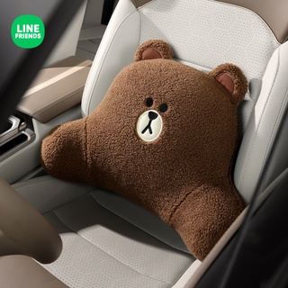 Line Frends Car Lumbar Support, Driver’s Seat, Driver’s Cushion, Car Pillow, Lumbar Pillow, Cute Lumbar Cushion, Back Cushion