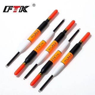 FTK 10pcs Barguzinsky Fishing Fir Bobber Float Luminous Float 2g 3g Fishing Float Multiple Colors